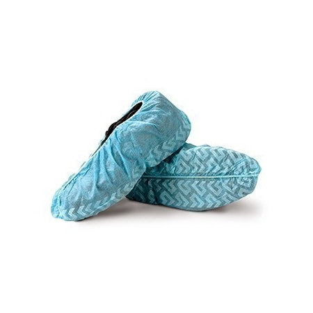 Shoe Cover, Blue, Anti-Skid, PK300