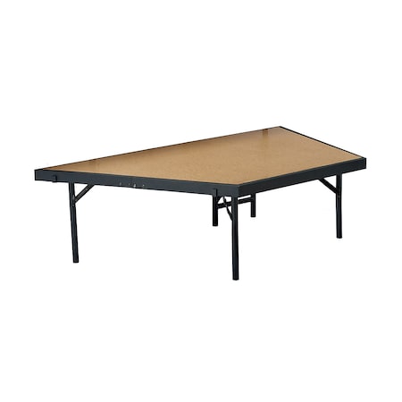 Stage Pie Compatible with a 3 Ft. x 8 Ft. x 16" Stage, Hardboard Floor