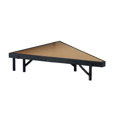 Stage Pie Compatible with a 3 Ft. x 8 Ft. x 8" Stage, Hardboard Floor