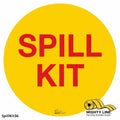 Spill Kit, Floor Sign, Industrial Streng, SPILLKIT36