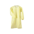 Isolation Gown, Acti-Fend(R), Yllw, PK50, Yellow, Universal, 50 PK