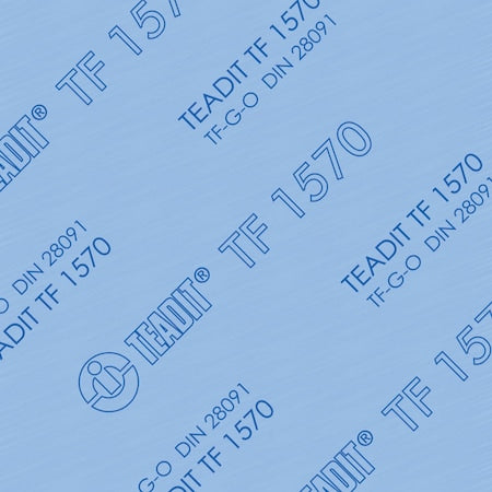 Restructured PTFE gasket sheet, Width: 15