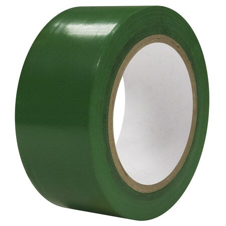 Aisle Marking Tape, 2"X36Yd, PVC Film, 2 W., 36 L., 6 Thickness
