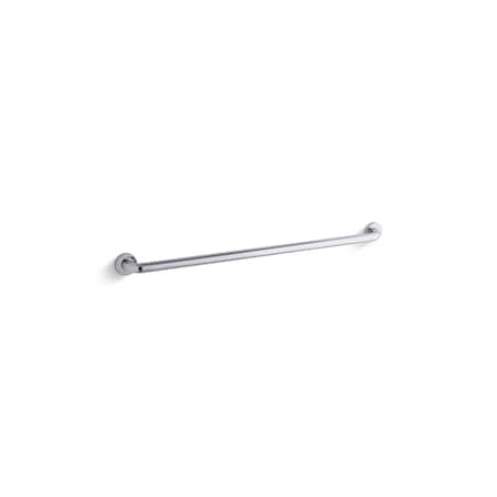 Contemporary Contemporary 36"" Grab Bar, 38-13/16"" L, Metal