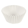 Fluted Bake Cup, 3", White, PK500