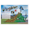 10" x 14" Map of Virginia Paper Placemats, PK1000