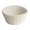 Fluted Bake Cup, 3", White, PK500