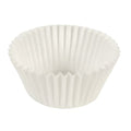 Fluted Bake Cup, 2-1/2", White, PK500