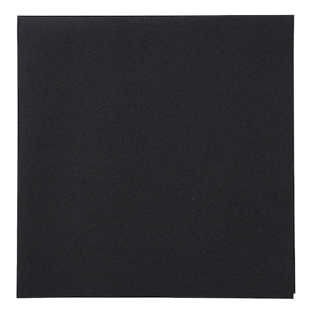 Dinner Napkin, Black, 1/4 Fold, PK75