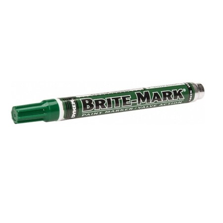 Dykem Brite-Mark Regular Line Green Marker