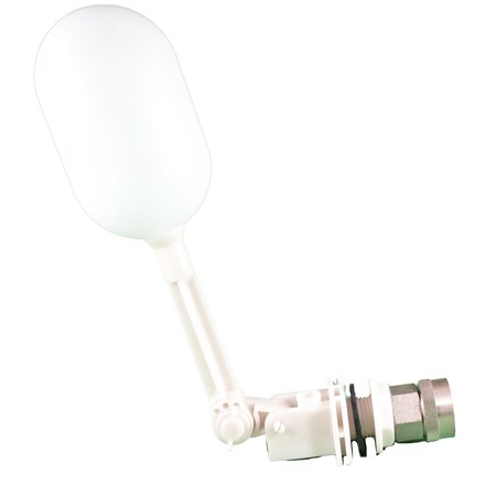 Float Valve, Plastic, 4 in W, 12 in L