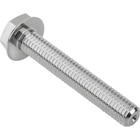 A4, M5 Hex Head Tap Bolt, Plain Stainless Steel, 50 mm L