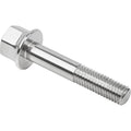 A4, M16 Hex Head Cap Screw, Hygienic Polished Stainless Steel, 70 mm L
