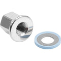 Cap Nut, M4, 316 Stainless steel, Polished, 9 mm H