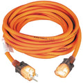 SJEOW Extension Cord, 12 AWG, Indoor/Outdoor, 12/3, 1 Outlets, 5-15R, Orange, TPE, 5-15P, 25 feet