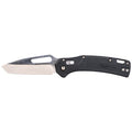 Knife, Tanto Blade, Black Handle