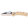 Knife, Tanto Blade, Sand Handle