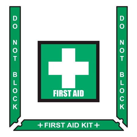 Floor Marking Kit, First Aid Kit , Vinyl