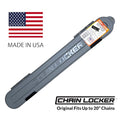 Universal Chainsaw Chain Storage Case, Fits up to 20 Chains, Gray