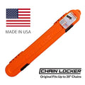 Universal Chainsaw Chain Storage Case, Fits up to 20 Chains, Orange