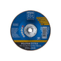 6" x 5/8-11 Thd. POLIFAN Flap Disc - Z PSF EXTRA STEELOX, Zirconia, 40 Grit, Conical