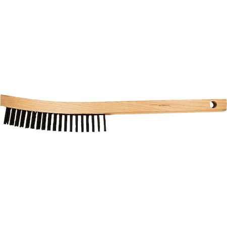 7-1/2 in L Handle, 6-1/4 in L Brush, Hardwood