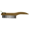Shoe Handle Scratch Brush Scraper, 4"x16