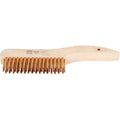 5-1/4 in L Handle, 5 in L Brush, Hardwood