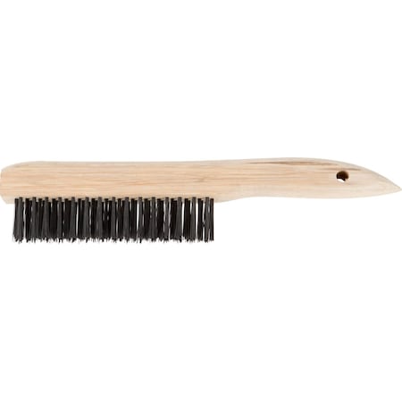 Shoe Handle Scratch Brush, Ecnmy, 4"x16