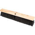 18" Medium Sweep Floor Brush - Black Synthetic Fill, 3" Trim