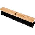 18" Medium Sweep Floor Brush - Black Tampico Fill, 3" Trim