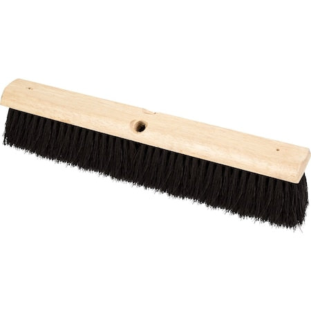 Wire Center Hvy Sweep Broom, Tampico, 18