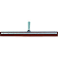 24" Floor Squeegee - Straight - Standard Duty, Red Gum Blade