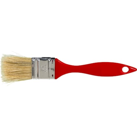 1-1/4" Wall Natural Bristle Bristle, Paint Brush, Plastic Handle