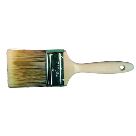 4" Wall Natural bristles Bristle, Paint Brush, Wood Handle