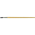 1/4 in L Brush, Natural, Wood