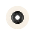 Felt Flap Disc, Soft, 4-1/2"x7/8