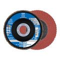 4-1/2" x 7/8" A.H. POLIFAN Flap Disc - A-COOL SG INOX+ALU, Aluminum oxide, 40 Grit, Conical