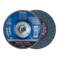 4-1/2" x 5/8-11 Thd. POLIFAN Flap Disc - Z SGP STRONG STEEL, Zirconia, 50 Grit, Conical