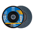 7" x 7/8" A.H. POLIFAN Flap Disc - Z PSF STEELOX, Zirconia, 80 Grit, Conical