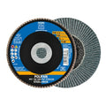6" x 7/8" A.H. POLIFAN Flap Disc - Z PSF STEELOX, Zirconia, 60 Grit, Flat