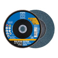 7" x 7/8" A.H. POLIFAN Flap Disc - Z PSF EXTRA STEELOX, Zirconia, 40 Grit, Flat