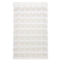 Steel Louvered Panel, 36" W x 1" D x 61" H, Oyster White