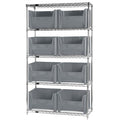 Giant Stack Container Wire Shelving Systems