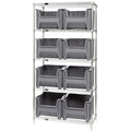 Giant Stack Container Wire Shelving Systems
