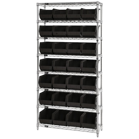 Giant Open Hopper Wire Shelving Systems