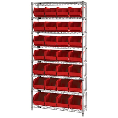 Giant Open Hopper Wire Shelving Systems