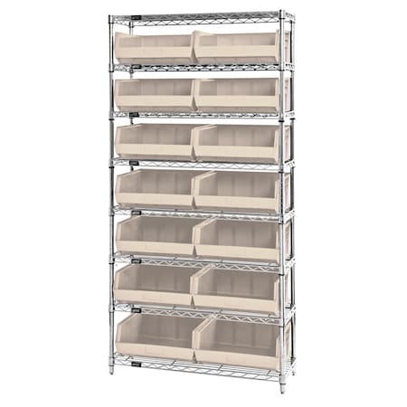 Giant Open Hopper Wire Shelving Systems