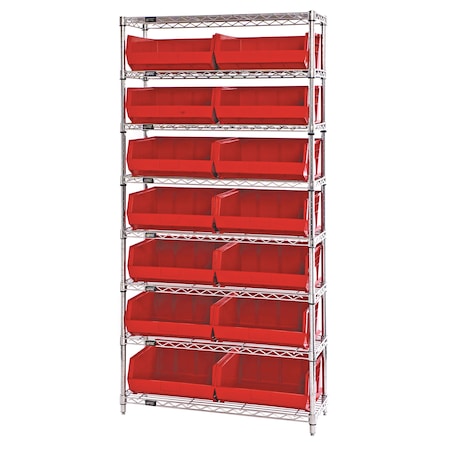 Giant Open Hopper Wire Shelving Systems