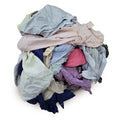 Rcycld Mltclr T-Shirt Rag, Pallet, 630 lb.